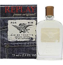 Replay Jeans Original For Him M edt 75ml